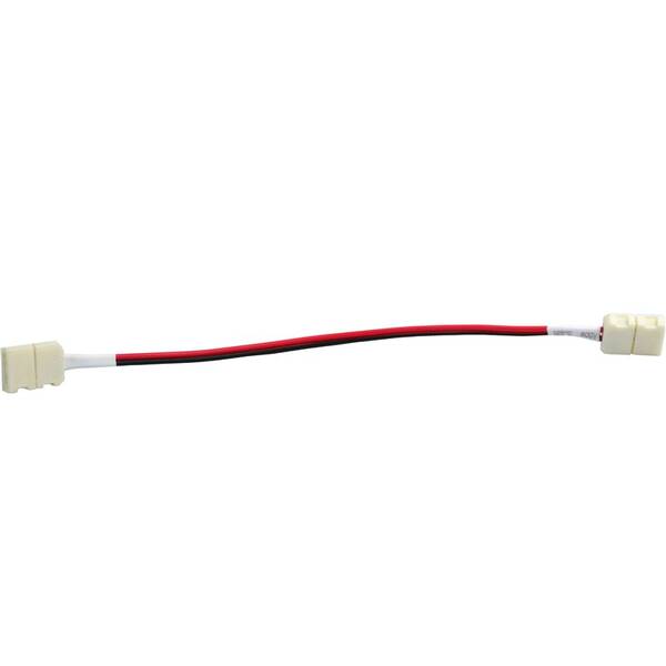 Kábel Solight prepojovacie, pre LED pásky 1cm, zacvakávacie biely

