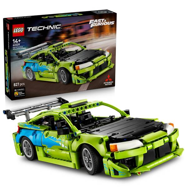 Stavebnica LEGO® Technic 42229 Auto Fast and Furious Mitsubishi Eclipse 

