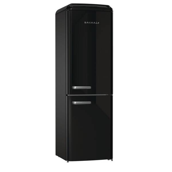 Chladnička s mrazničkou Gorenje ONRK619DBK čierna

