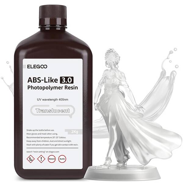 UV resin Elegoo ABS-likeV3 2kg priehľadná

