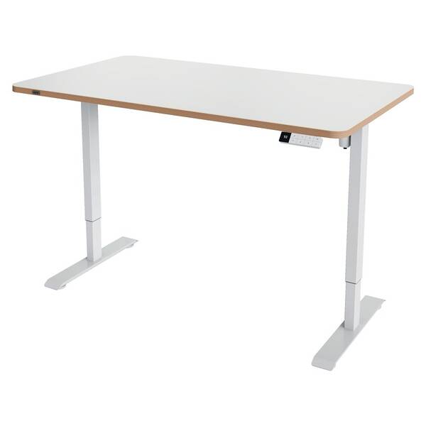 Elektrický stôl Leitz Ergo 140 × 80 cm biely

