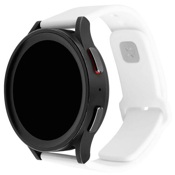 Remienok FIXED Silicone Sporty Strap s Quick Release 22mm biely

