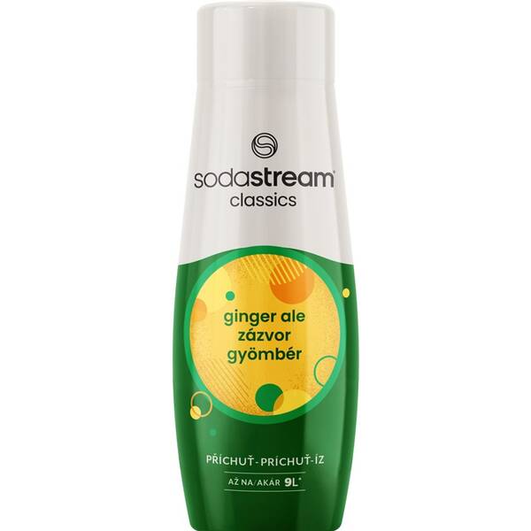 Príchuť pre šumivú vodu SodaStream Ginger ale 440 ml 

