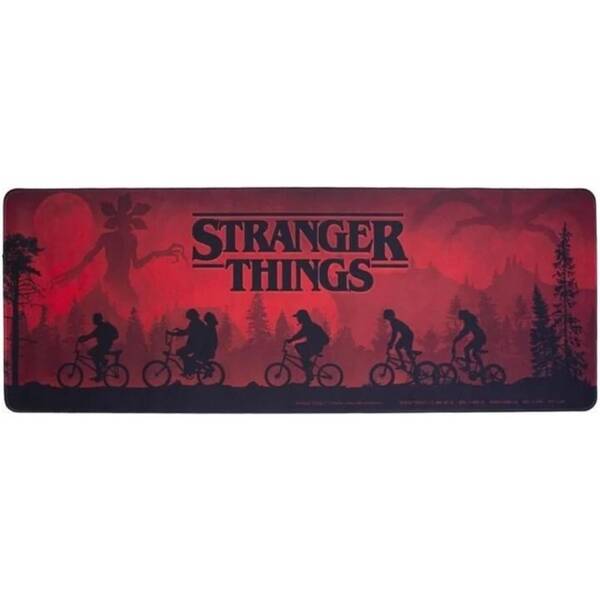 Podložka pod myš Alltoys Stranger Things classic logo čierna

