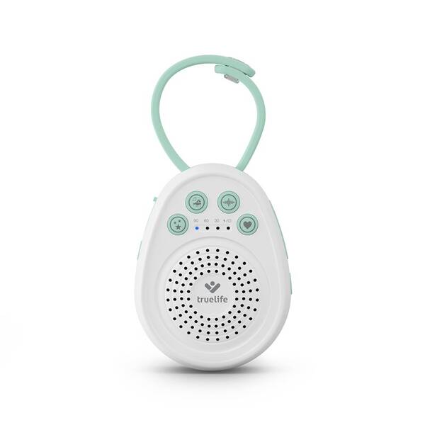 Zaspávačik TrueLife BabyTone S3 biely/zelený

