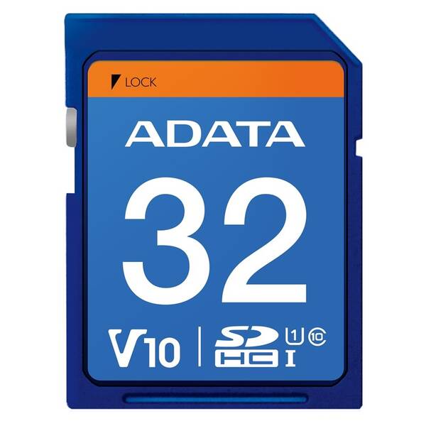 Pamäťová karta ADATA Premier SDHC 32GB UHS-I Class 10 modrá

