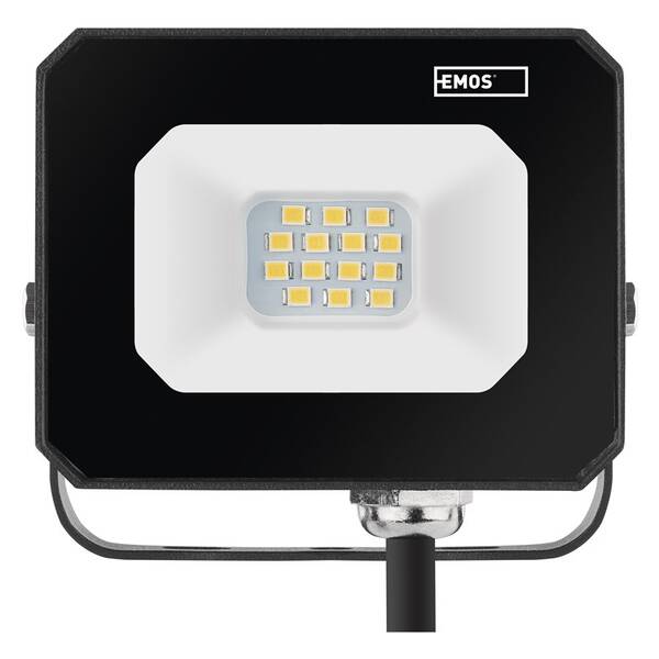 Reflektor EMOS SIMPO 10W 1000LM IP65 NW čierny

