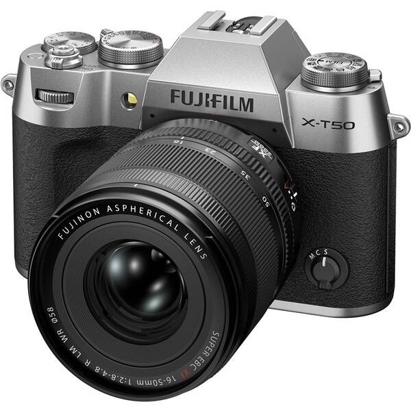 Digitálny fotoaparát Fujifilm X-T50 + XF 16-50mm f/2.8-4.8 R LM WR strieborný

