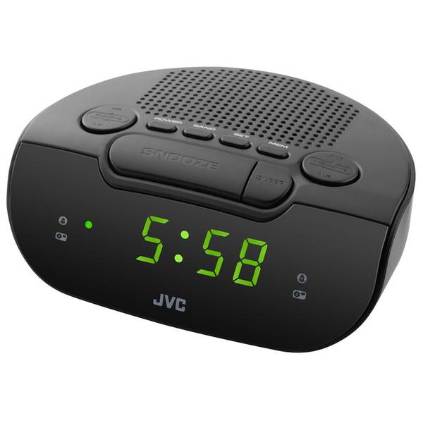 Rádiobudík JVC RA-E111B čierny

