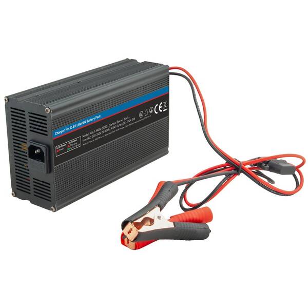 Nabíjačka Avacom WILSTAR 25,6V/20A pre batérie LiFePO4 čierna

