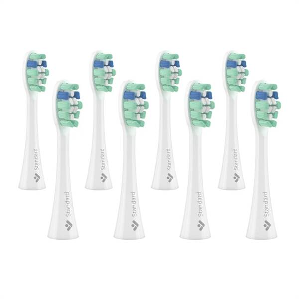 Náhradné hlavice TrueLife SonicBrush Clean-series heads Standard white 8 pack biela

