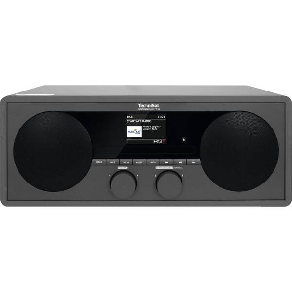 Internetový rádioprijímač s DAB+ Technisat DIGITRADIO 451 CD IR čierny

