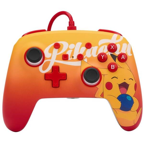 Gamepad PowerA Enhanced Wired pre Nintendo Switch - Oran Berry Pikachu 


