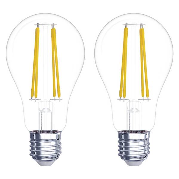 LED žiarovka EMOS Filament, klasik, 5,9 W, E27, teplá biela, 2ks 

