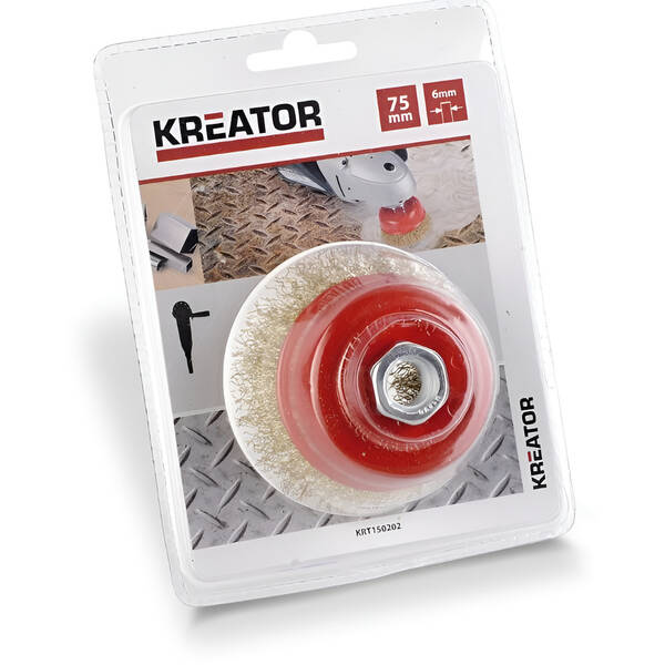 Brúsna kefa Kreator KRT150202 M14 75mm 


