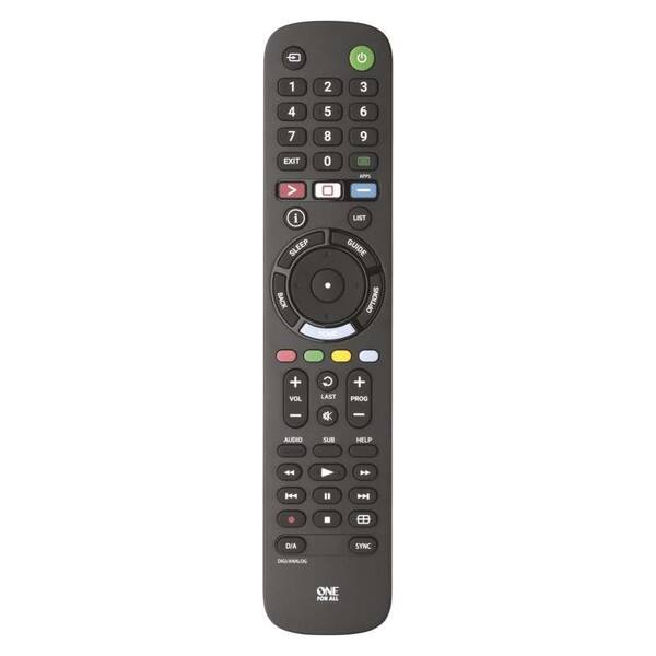 Diaľkový ovládač One For All pre TV Sony čierny

