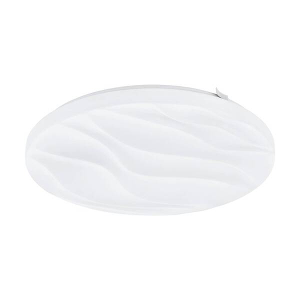 LED stropné svietidlo Eglo Benariba, 33 cm biele

