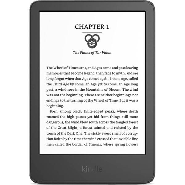 Čítačka kníh Amazon Kindle 2022 16 GB - s reklamou čierna

