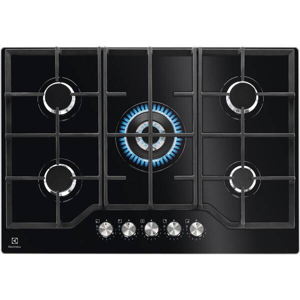 Plynová varná platňa Electrolux KGG75362K čierna

