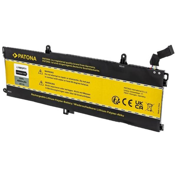 Batéria PATONA pre LENOVO Thinkpad P53S/T590 4800mAh Li-Pol 11,55 V L18M3P71 

