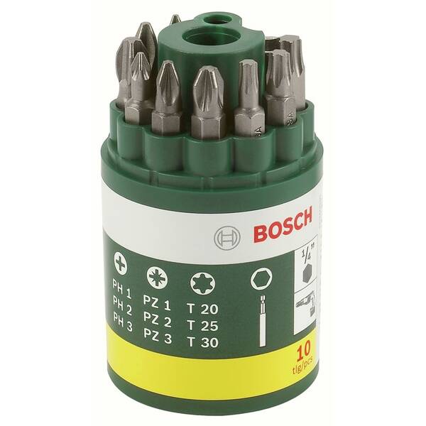 Sada bitov Bosch (10 ks) 


