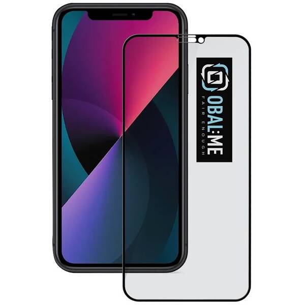 Tvrdené sklo Obal:Me Privacy 5D na Apple iPhone 11/XR čierne

