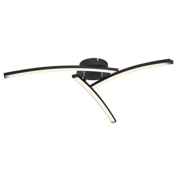 LED stropné svietidlo GLOBO Tansy I, LED, 18W čierne

