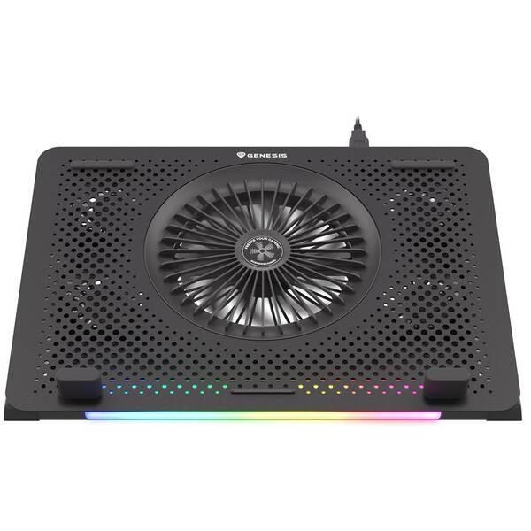 Chladiaca podložka pre NTB Genesis OXID 450, LED, pre 15,6" čierna

