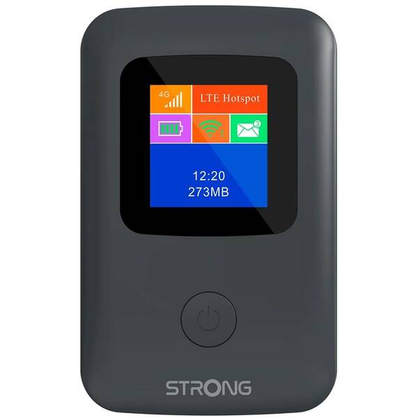 Prenosný hotspot Strong 4G 150C s displejom čierny

