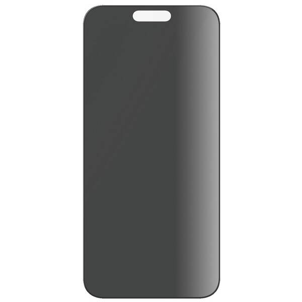 Tvrdené sklo PanzerGlass Privacy na Apple iPhone 15 Pro Max s instalačním rámečkem 

