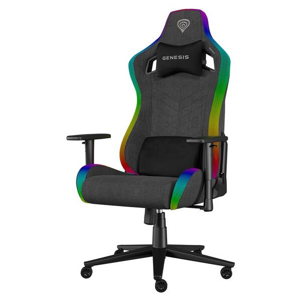 Herná stolička Genesis TRIT 660 RGB sivá

