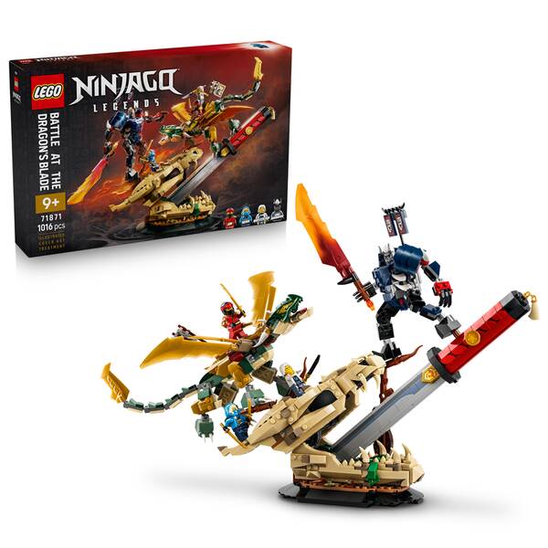 Stavebnica LEGO® NINJAGO® 71871 Bitka pri Dračej čepeli 

