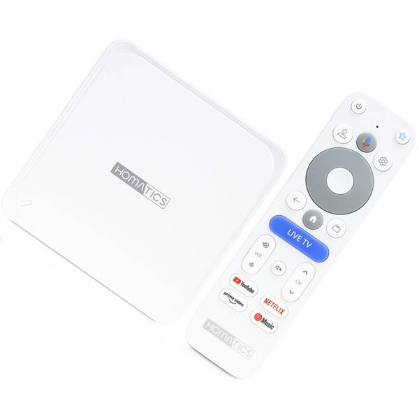 Multimediálne centrum HOMATICS Box Lite 4K V2 biely

