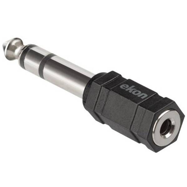 Adaptér Ekon JACK 3,5 MM-6,3MM 

