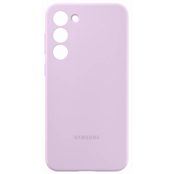 Kryt na mobil Samsung Silicone na Galaxy S23+ fialový

