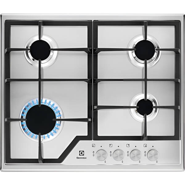 Plynová varná platňa Electrolux KGS6426SX nerez


