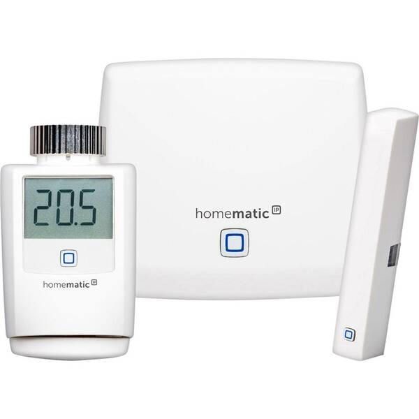 Kompletný set Homematic IP riadenie vykurovania plus 


