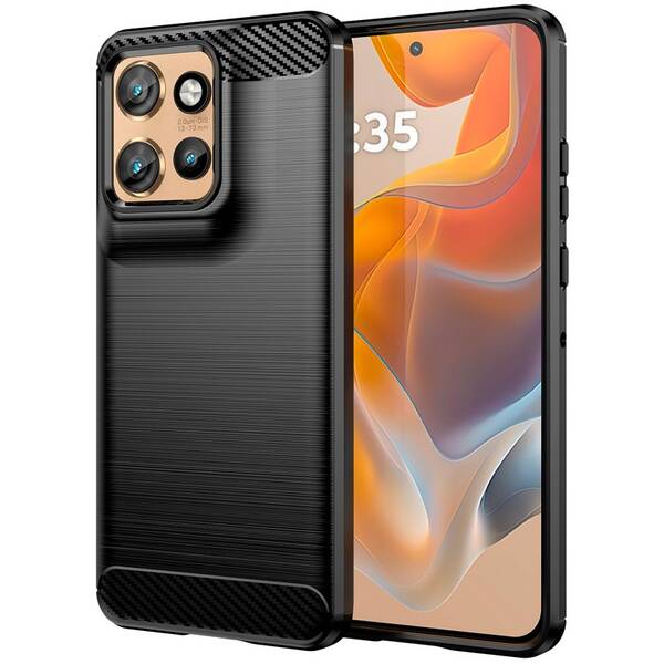 Kryt na mobil WG Carbon na Motorola Edge 60 Neo 5G čierny

