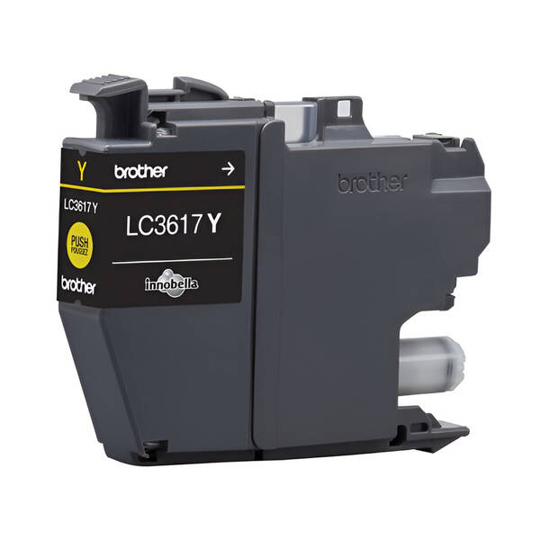 Cartridge Brother LC-3617Y, 550 strán žltá

