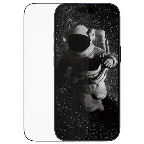 Tvrdené sklo PanzerGlass Ceramic II na Apple iPhone 17 Pro s inštalačným rámčekom 

