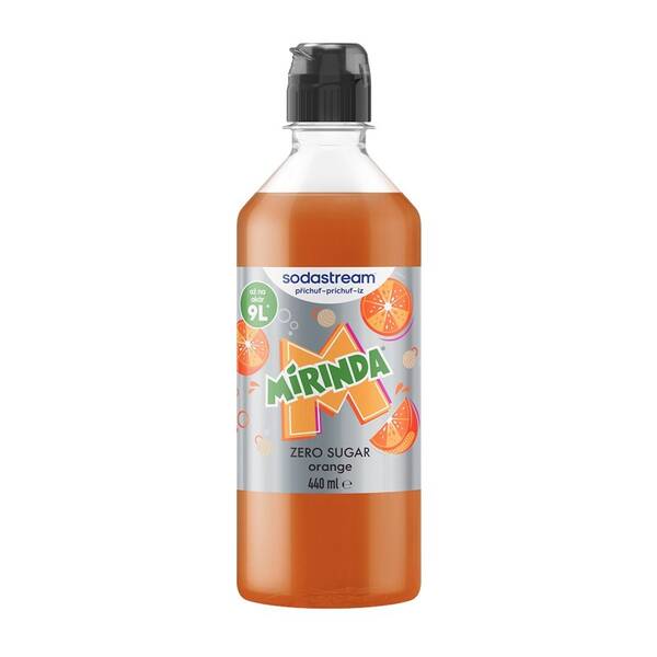 Príchuť pre šumivú vodu SodaStream DC MIRINDA ZERO 440 ml 

