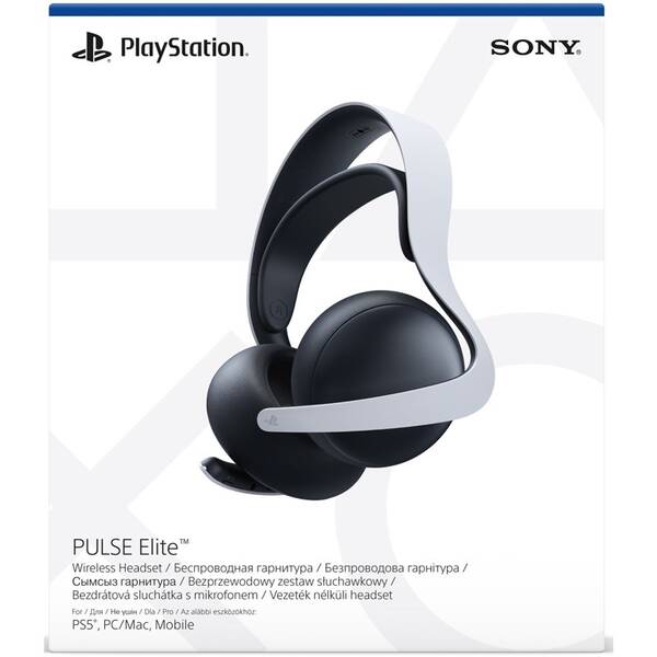 Headset Sony PlayStation 5 Pulse Elite Wireless čierny/biely


