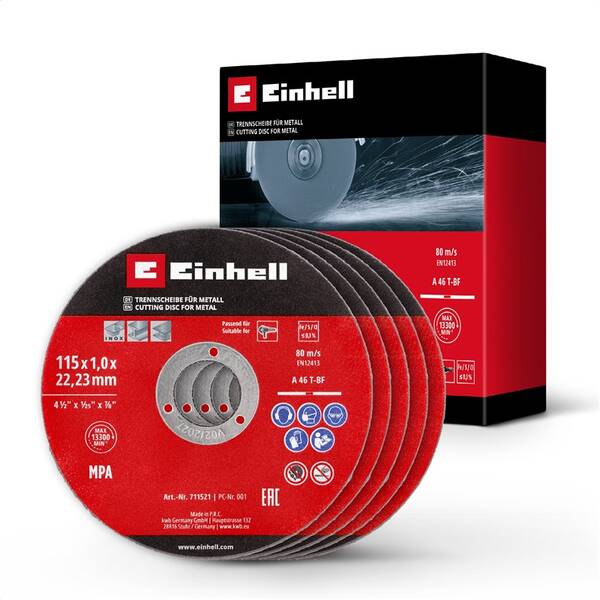Rezací kotúč Einhell 115 mm (5 ks), 49711521 

