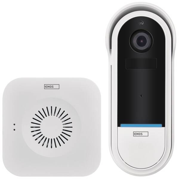 Videozvonček EMOS GoSmart batériový videozvonček IP-15S s Wi-Fi 

