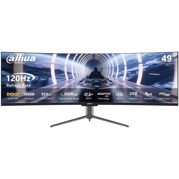 Herný monitor Dahua LM49-EW410CA čierny

