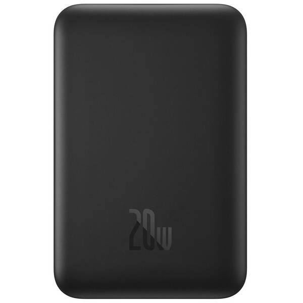 Powerbank Baseus Mini s bezdrôtovým nabíjaním 5000 mAh 20W USB-C čierny

