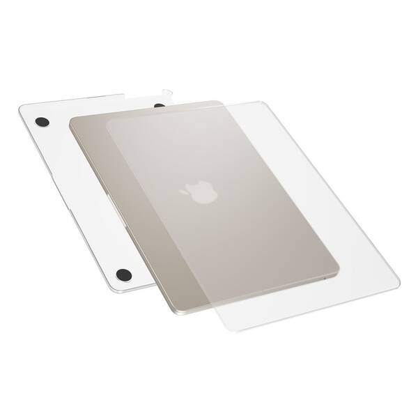 Kryt Epico Slim Shell for Macbook Air 13,6" M2/M3/M4 (A2681/A3113) priehľadný

