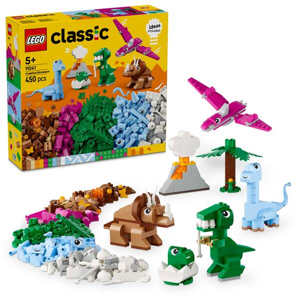 Stavebnica LEGO® Classic 11041 Kreatívne dinosaury 


