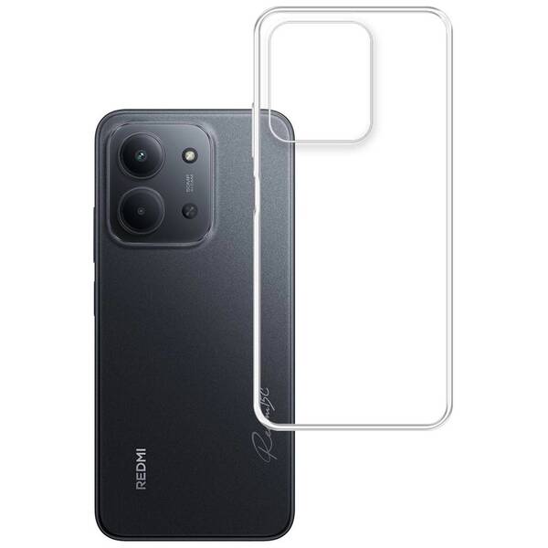 Kryt na mobil 3mk Clear Case na Xiaomi Redmi 15C 4G/5G priehľadný

