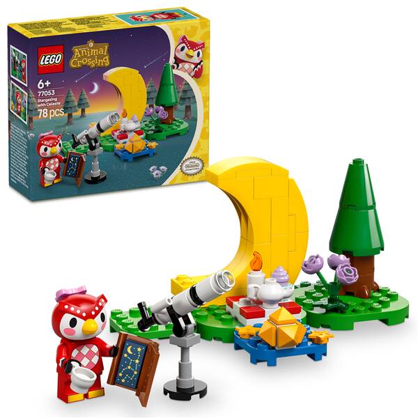 Stavebnica LEGO® Animal Crossing™ 77053 Pozorovanie hviezd s Celeste 

